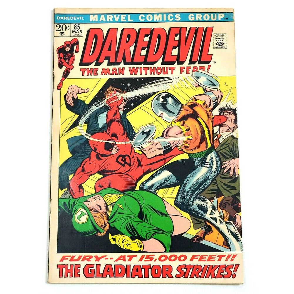 DAREDEVIL #‎ 85 - (1972) - THE GLADIATOR APPEARANCE